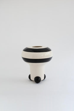 raawii Nicholai Wiig-Hansen - Mushroom - vase - onesize Vase Black