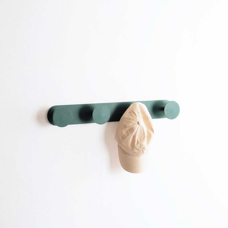 raawii Available for pre-order - delivery end of October - Nicholai Wiig-Hansen - Pipeline - coat rack Hook moss green
