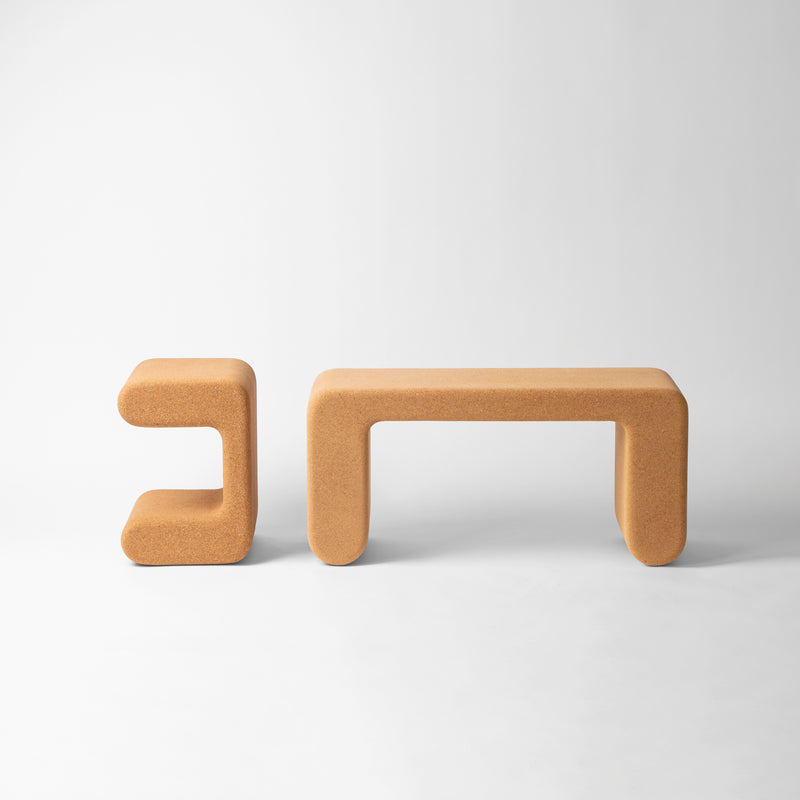 Nicholai Wiig-Hansen - Stringer - cork table - natural