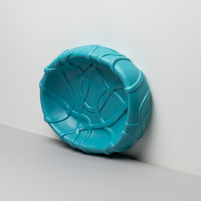 raawii Michael Kvium - Jam - milieu de table centrepiece azure blue