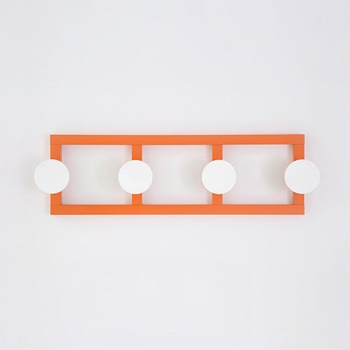 raawii Nathalie Du Pasquier - Hook 2 - medium Hook Pure orange/jet black/signal white