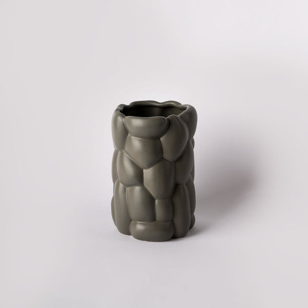 raawii Nicholai Wiig-Hansen - Cloud - vase - large Vase Smoke green
