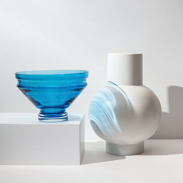 raawii Nicholai Wiig-Hansen - Relæ - bol en verre - large Bowl aquamarine blue
