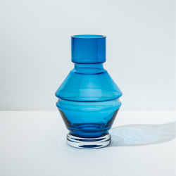 raawii Nicholai Wiig-Hansen - Relæ - vase en verre - large Vase aquamarine blue