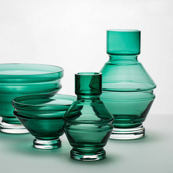 raawii Nicholai Wiig-Hansen - Relæ - vase en verre - small Vase bristol green