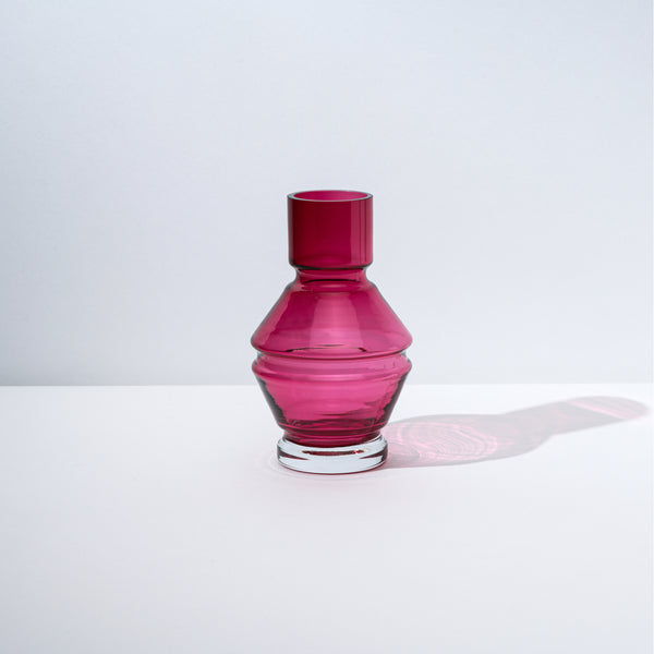 raawii Nicholai Wiig-Hansen - Relæ - vase en verre - small Vase rubine red