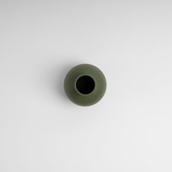 raawii Nicholai Wiig-Hansen - Strøm - vase - small Vase deep green